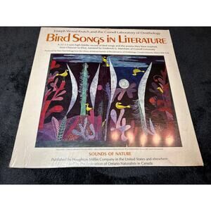 Joseph Wood Krutch, Cornell Laboratory Of_BIRD SONGS in LITERATURE_VINYL Sealed
